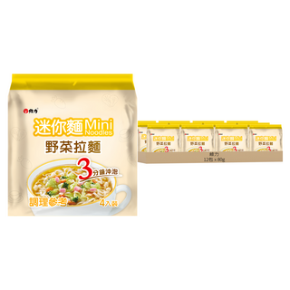 維力 迷你野菜拉麵 80g, 12包