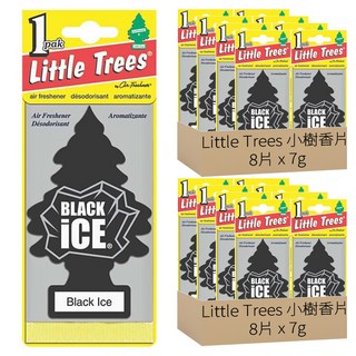 Little Trees 小樹香片 空氣清新劑, 黑鑽, 7g, 16片