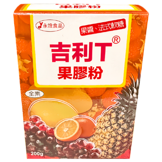 永詮食品 吉利T果膠粉, 200g, 1盒