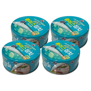 SAJO 鰹魚罐 水藍色, 4罐, 100g