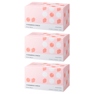 暖暖純手作 草莓蔓越莓綜合果乾水 Set, 低熱量健康美味, 冷泡熱泡皆宜, 5g, 10包, 3盒