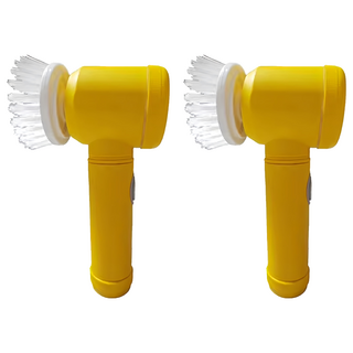 ibits 智能無線電動清潔刷 黃色 多功能清潔刷頭 強勁去污, 2個