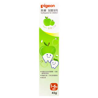 pigeon 貝親 兒童牙膏 蘋果味, 45g, 1條