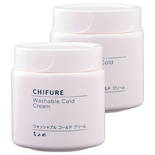 CHIFURE 卸妝按摩霜 沖洗專用乳霜, 300g, 2罐