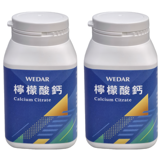 WEDAR 薇達 檸檬酸鈣 錠劑, 150顆, 0.75g, 2個