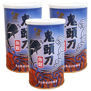 新港區漁會 鬼頭刀魚鬆, 250g, 3罐