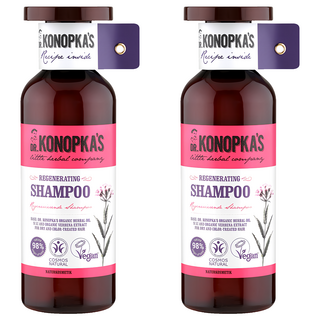DR.KONOPKA'S 活力重塑洗髮精 500ml 98%天然成分 呵護乾燥及染後髮質, 2件