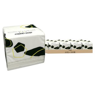 可佳麗 小張抽取式衛生紙 2層, 60包, 300張