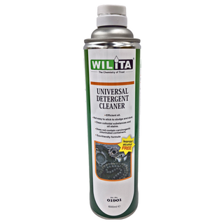 WiliTA 威力特 速效型鏈條清潔劑, 萬能去污清洗劑, 不易噴濺車身, 600ml, 1瓶