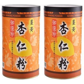 御復珍 薑黃杏仁粉, 400g, 輕鬆補充營養, 醇厚濃郁, 2罐