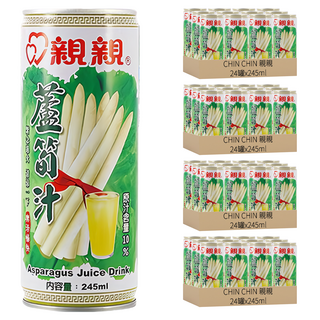 CHIN CHIN 親親 蘆筍汁, 245ml, 96罐