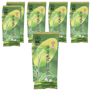 天仁茗茶香片 嚴選茉莉花窨製 清新花香 口感甘醇 獨立包裝方便攜帶, 187.5g, 6入