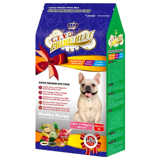 LV PRIME BLUE 藍帶 健康成犬 精選狗食 乾飼料, 羊肉, 1.5kg, 1袋