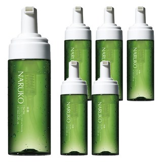 NARUKO 牛爾 台灣公司貨 茶樹粉刺快閃洗卸兩用慕絲, 150ml, 6瓶