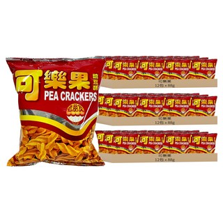 可樂果 豌豆酥 古早味, 88g, 36包