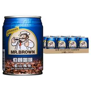金車 MR.BROWN 伯朗咖啡 藍山風味 240ml*24罐
