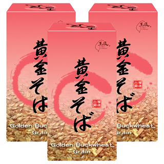 玉民 黃金蕎麥生粒(煮飯用) 330g,3入 - 台灣產地，高纖、無麩質，健康煮飯好選擇