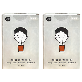 dripo 即溶無糖茶 蜜香紅茶, 2.5g, 15個裝, 2個
