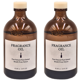 FRAGRANCE 法式精油茶色擴香瓶 100ml, 漫步雲端, 2瓶