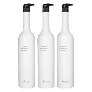 O'right 歐萊德 豐盈洗髮精 枸杞 讓秀髮蓬鬆 重現自然光澤 溫和潔淨 適合日常使用 快速到貨, 1L, 3瓶
