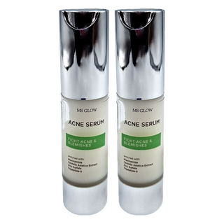 MS GLOW調理肌膚精華液 2瓶 抗痘收斂毛孔精華液, 15ml