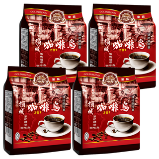 咖啡樹牌 檳城濾袋式經典咖啡烏 黑咖啡經典原味, 11g, 20包, 4袋