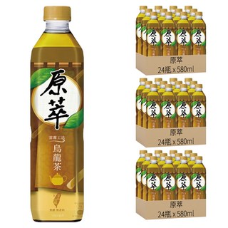 原萃 文山包種烏龍茶, 無糖 無香料 雲霧工法, 580ml, 72瓶