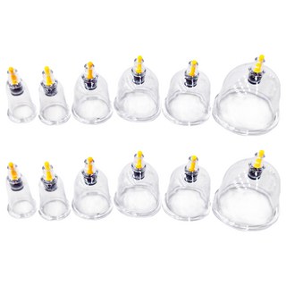 Goodly 顧得力 電動拔罐器 拔罐杯組, 6個/組, 2組