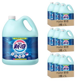 Haiter 新奇 台灣公司貨 漂白水, 5L, 9桶