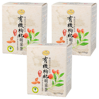 Magnet 曼寧 枸杞明采茶, 6g, 12包, 3盒