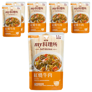 金車 my 料理所 紅燒牛肉, 6包, 390g