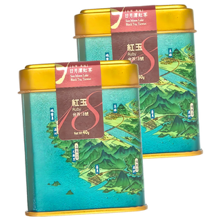 南投魚池農會 紅璽茶葉 紅玉 台灣產, 40g, 1罐, 2罐