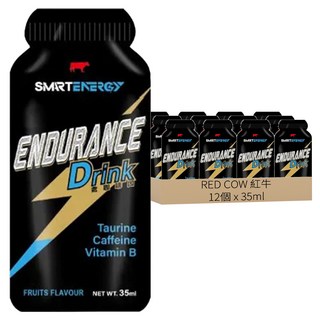 RED COW 紅牛 能量續航飲 酸甜果香風味, 12個, 35ml