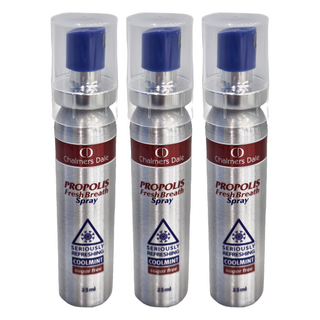 Chalmers Dale 嘉仕德 蜂膠口腔噴劑，無糖，25ml, 3瓶