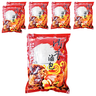 新光洋菜 清香滷包, 古法烘焙，風味獨特回味無窮，全素可食用, 350g, 6包