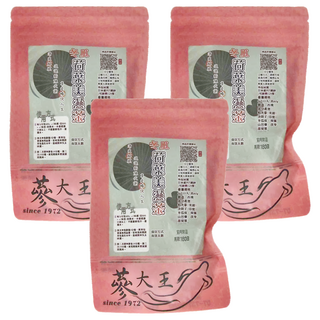 夢大王 冬瓜荷葉美濕茶包 共60g, 6g, 10包, 3袋