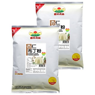 FAIRSEN 惠昇食品 杏仁布丁粉 口味清爽無負擔 操作簡單 奶素者可食用 台灣製造, 1kg, 2包