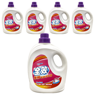 毛寶 全效光鮮柔軟洗衣精 食用級小蘇打 溫柔花香, 3.5kg, 5桶