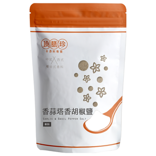 頂膳珍 香蒜塔香胡椒鹽, 1個, 80g
