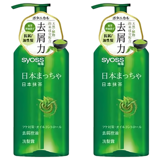 syoss 絲蘊 去屑控油洗髮露 抹茶 深層清潔頭皮 長效控油 舒緩止癢, 2瓶, 420ml