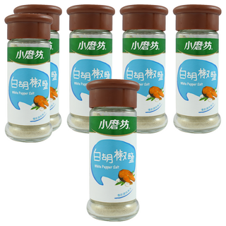 小磨坊 白胡椒鹽, 34g, 6瓶