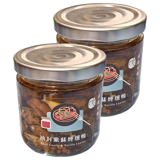 OR sauce 或者安醬 油封紫蘇煙燻鴨, 185g, 2罐