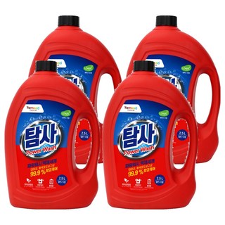 Tamsaa 強效洗衣精 Power Wash 2.5L, 4桶