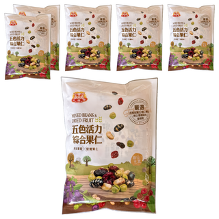 大嘟嘟 五色活力綜合果仁, 6個, 168g