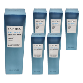 SKINTIFIC 溫和潔面凝膠, 120ml, 6瓶