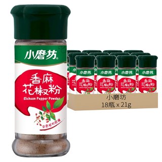 小磨坊 香麻花椒粉, 21g, 18瓶