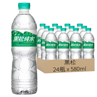 黑松 純水 580ml, 24瓶