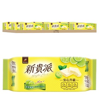 77 新貴派 清爽檸檬 夾心餅乾, 126g, 9包