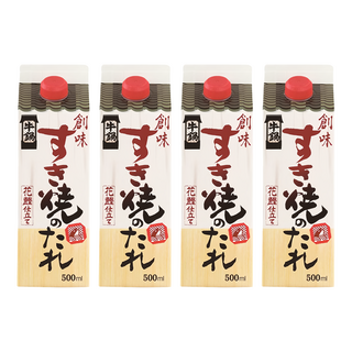 創味壽喜燒用醬 道地日式風味 家庭聚餐首選 輕鬆享受美味壽喜燒, 500ml, 4瓶