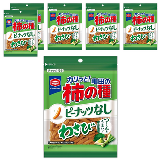 龜田製菓 柿之種 米果, 6包, 91g